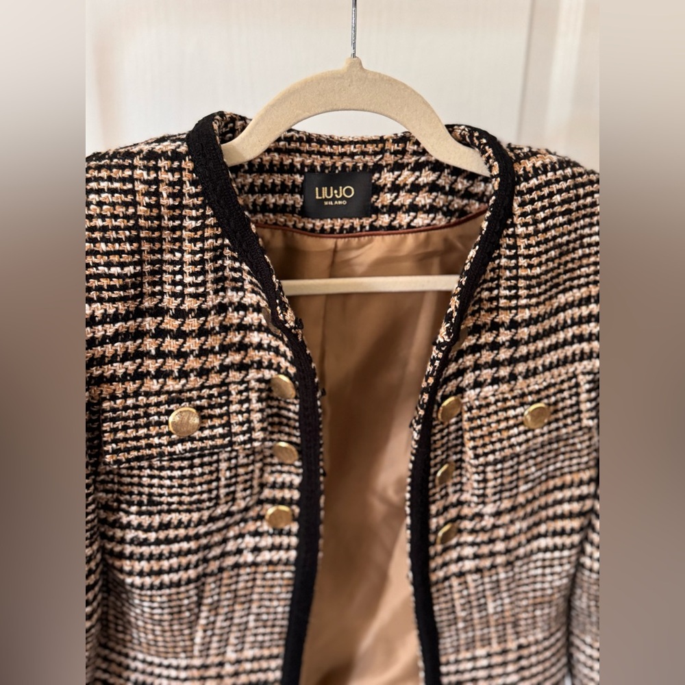 LIU JO TWEED JACKET FALL / WINTER SIZE 40 - Picture 3 of 4